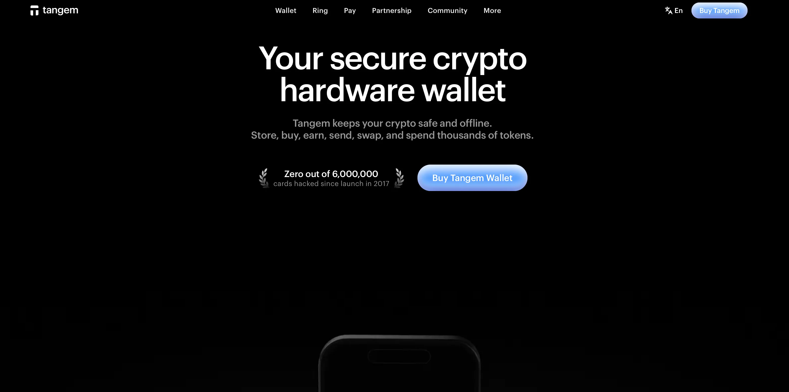 Tangem: Best Cold Crypto Wallet in 2026